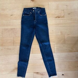 Good American Dark Blue Skinny Jeans